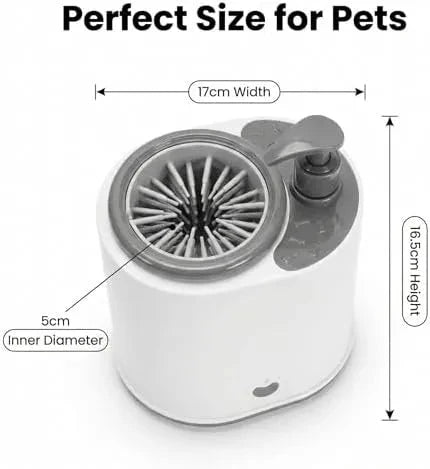 Paw washer detail view 3