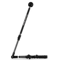 Folding Golf Swing Trainer with Adjustable Length and Angle for Left- or Right-Handed Golfers